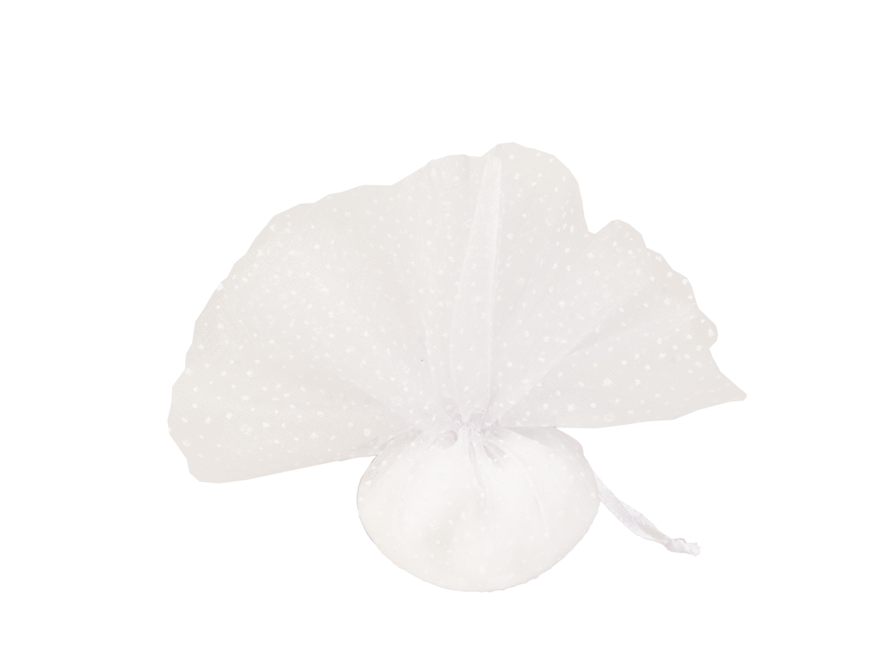 SPUMA SACCHETTO POIS 2 VELI D.25CM BIANCO C2946 SPUMA SACCHETTO POIS 2 VELI D.25CM BIANCO C2946