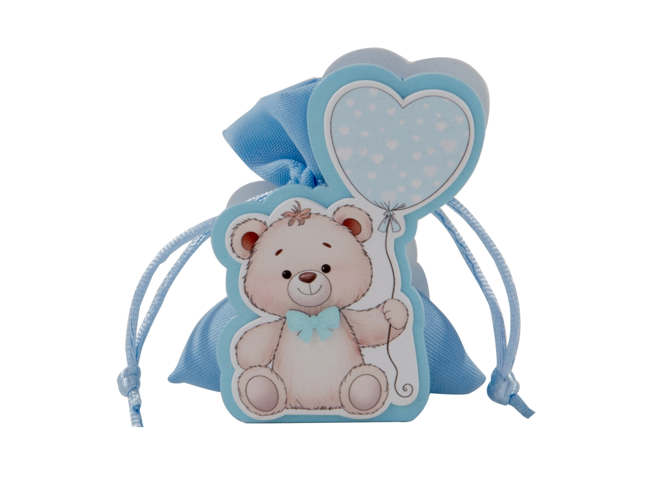 CENTO CUORI SACCHETTO C/ORSETTO 9CM CELESTE SC774 CENTO CUORI SACCHETTO C/ORSETTO 9CM CELESTE SC774