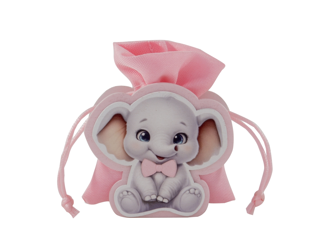 PINCO SACCHETTO C/ELEFANTE 8CM ROSA SC777 PINCO SACCHETTO C/ELEFANTE 8CM ROSA SC777