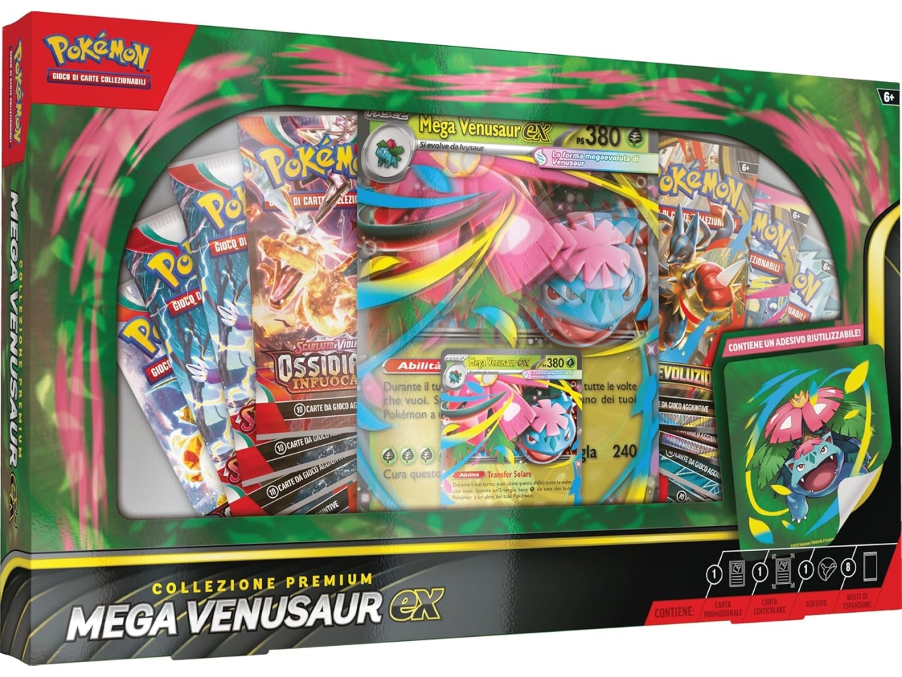POKEMON COLLEZIONE PREMIUM VENUSAUR PK10121-I £ POKEMON COLLEZIONE PREMIUM VENUSAUR PK10121-I £