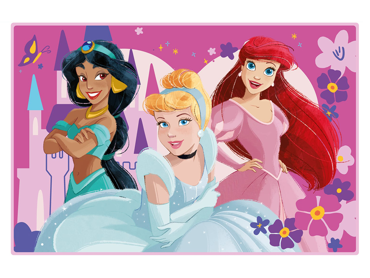 PRINCESS TAPPETO CAMERETTA 3D 80X120CM 1585