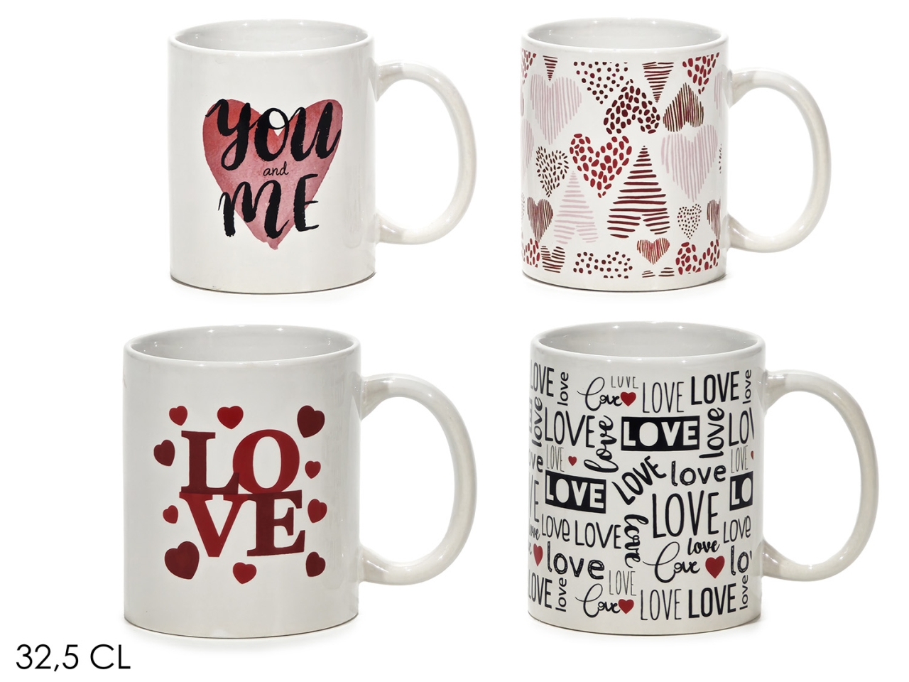 TAZZA 32,5CL IN 4 ASSORTIMENTI 452850