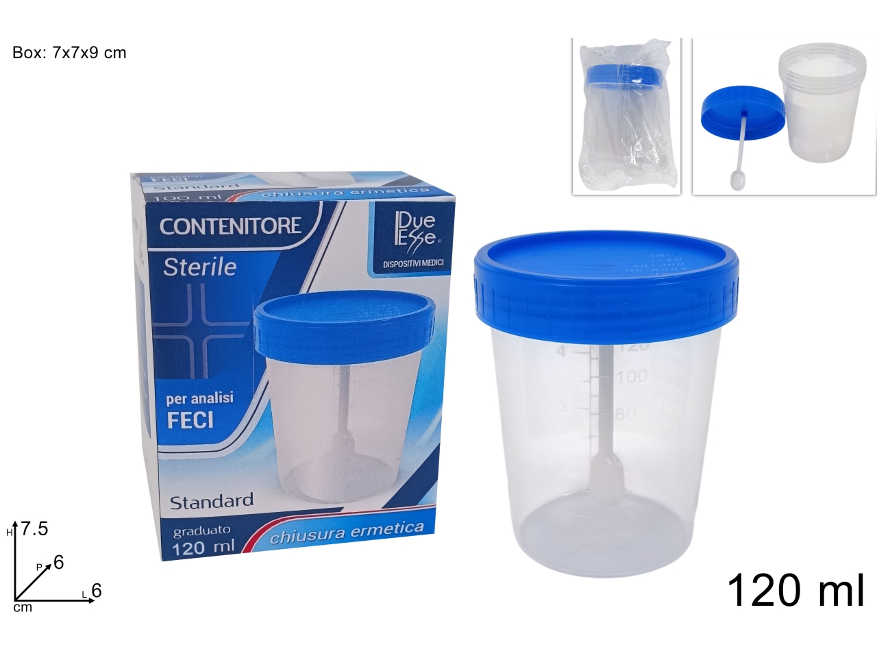 CONTENITORE FECI 120ML DEV25007701 CONTENITORE FECI 120ML DEV25007701