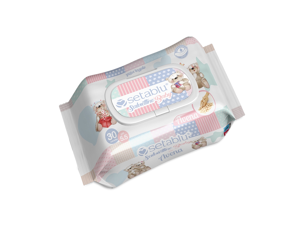 SALVIETTE BABY 30PZ AVENA 62153