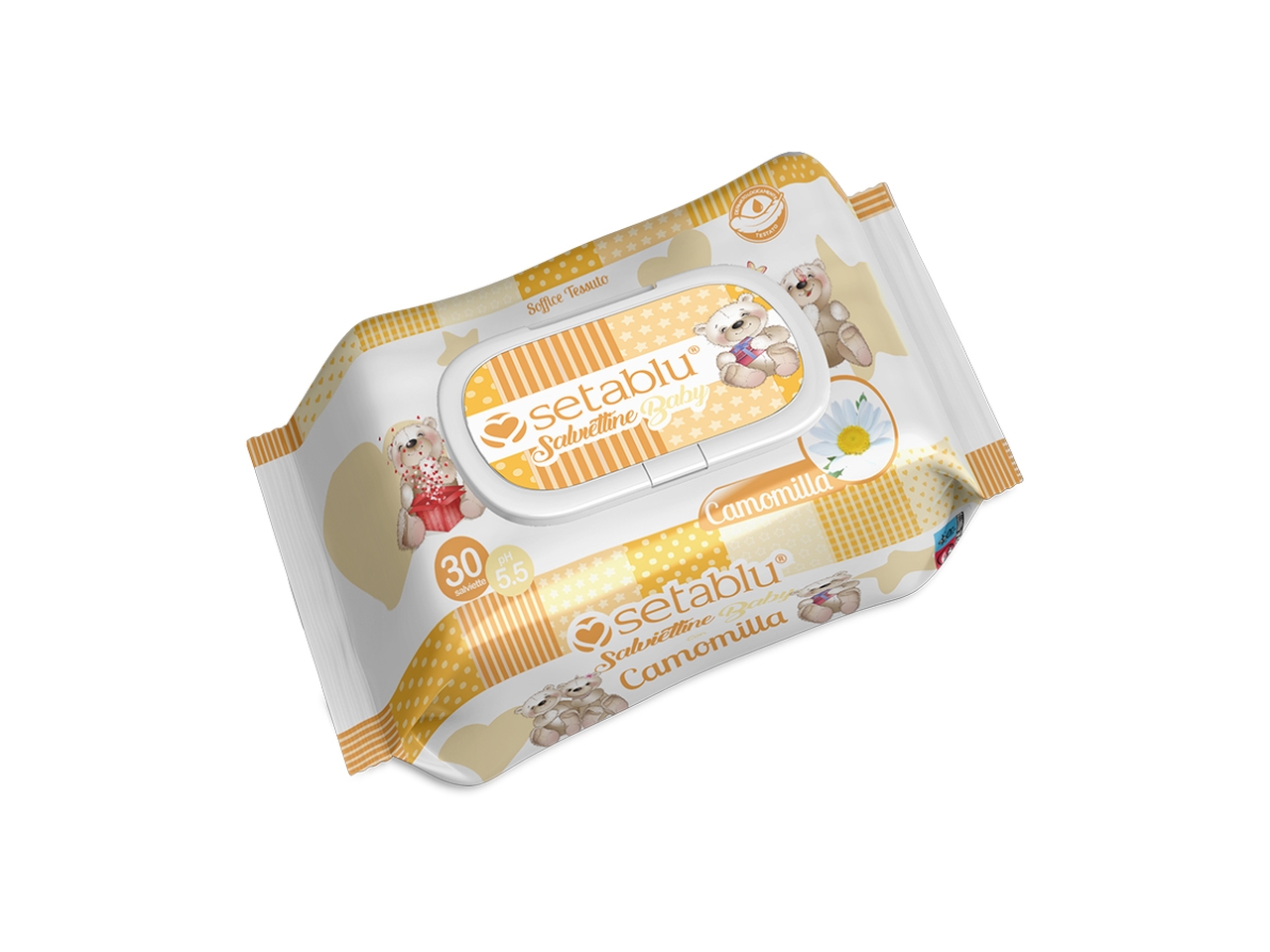 SALVIETTE BABY 30PZ CAMOMILLA 62146