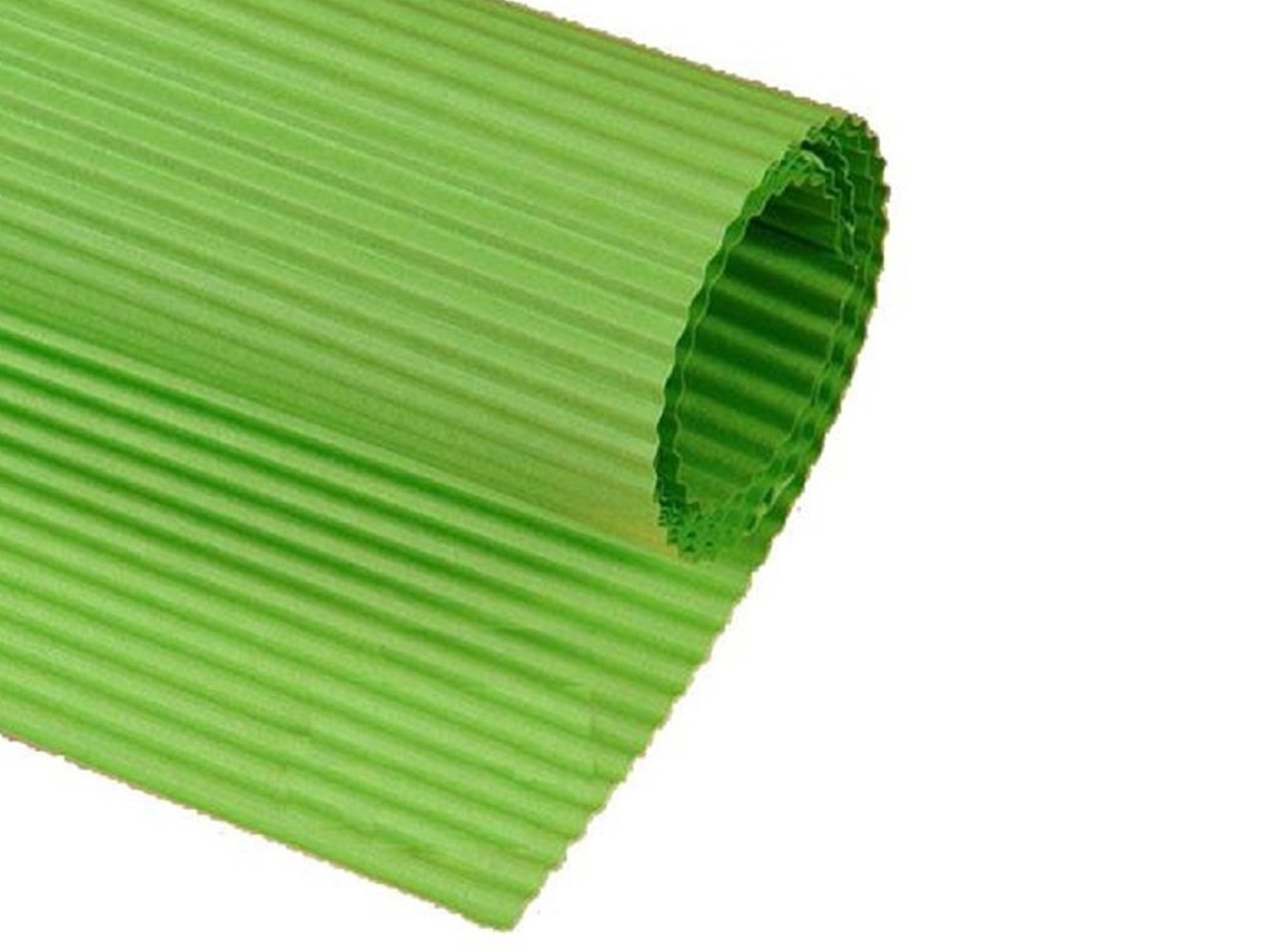 CANNETE’ CARTONE ONDULATO 50X70CM VERDE CH.2206/10