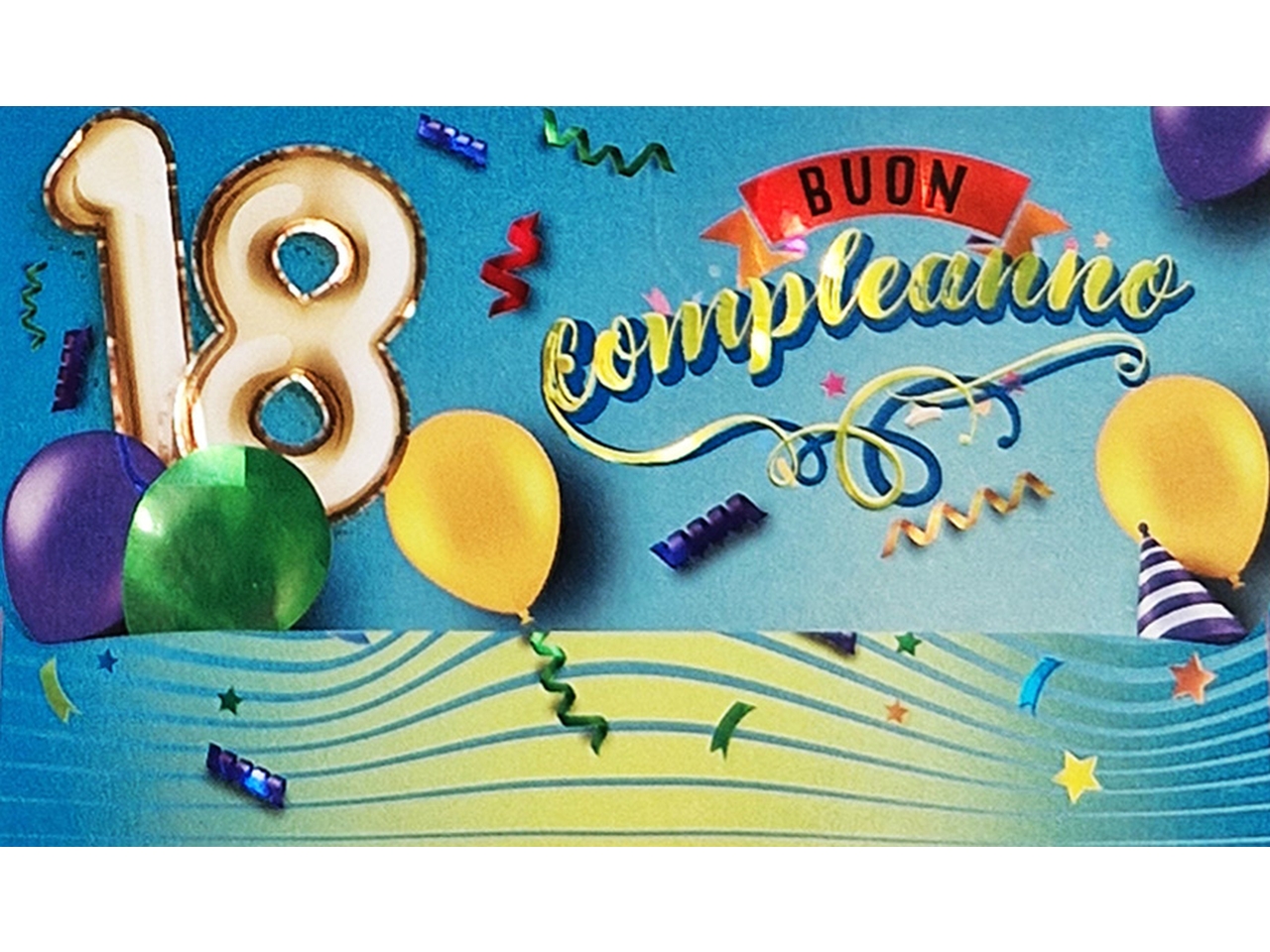 BIGLIETTO PORTASOLDI FLASHCARD 18ANNI 038/18ANNI BIGLIETTO PORTASOLDI FLASHCARD 18ANNI 038/18ANNI