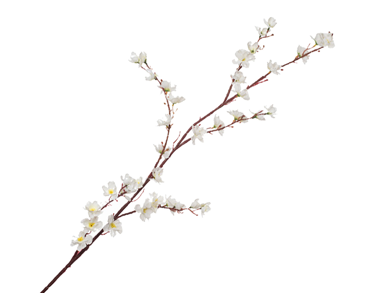 FIORE DI PESCO 100CM BIANCO 95158