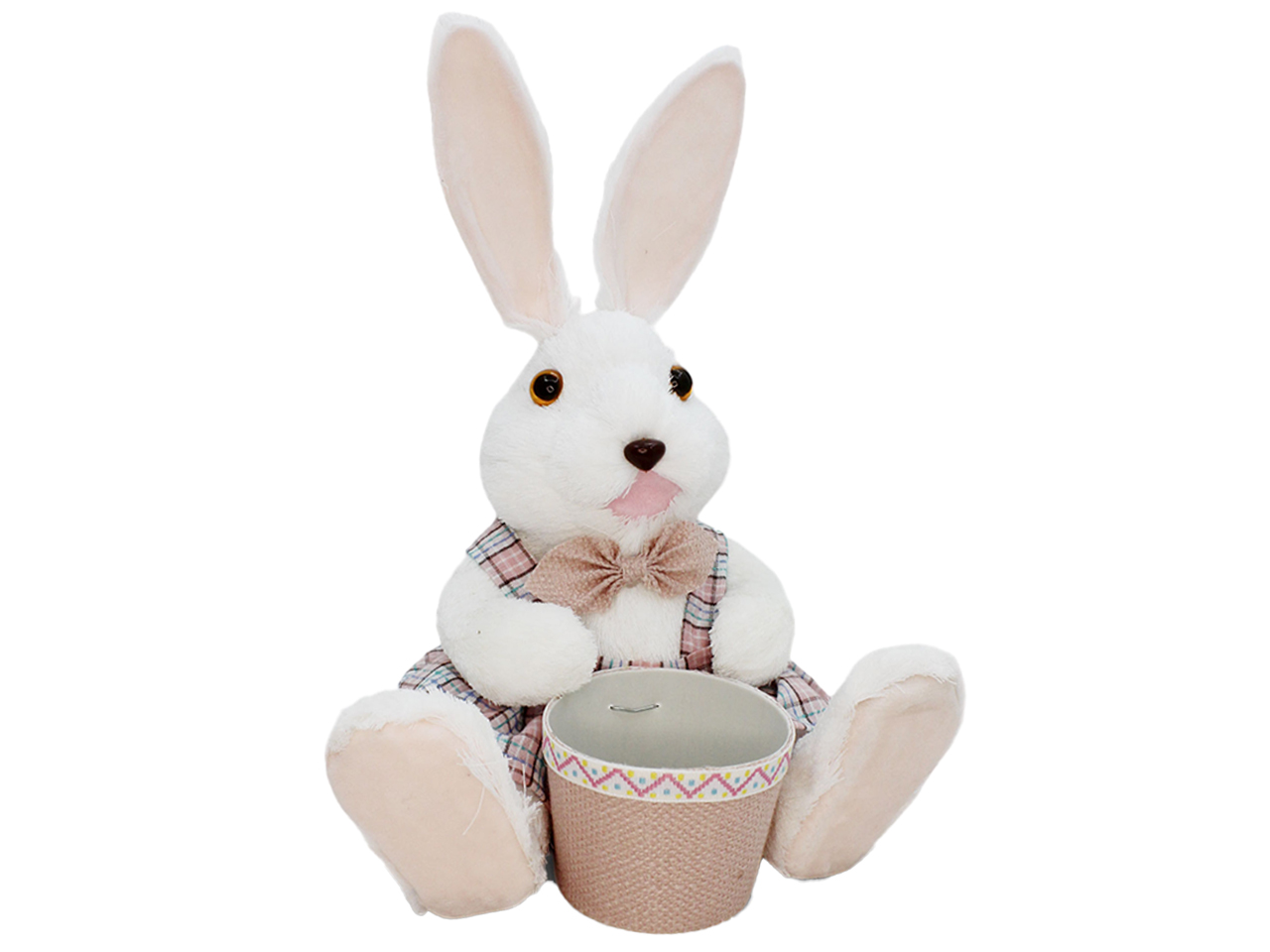 CONIGLIO CON VASETTO 24X22XH.30CM 61949