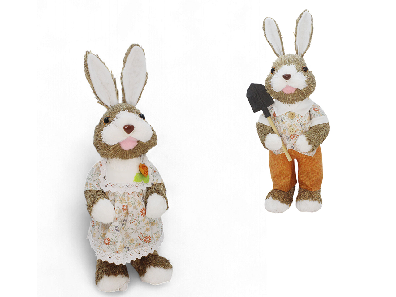 CONIGLIO POLISTIROLO 12X13XH.32CM ASS. 61987