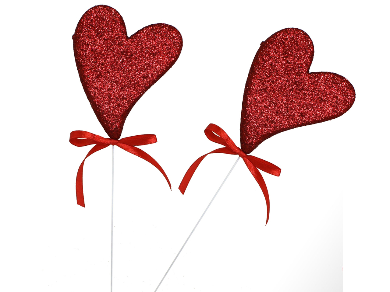 PICK CUORE 10X8CM 2PZ ROSSO 68317