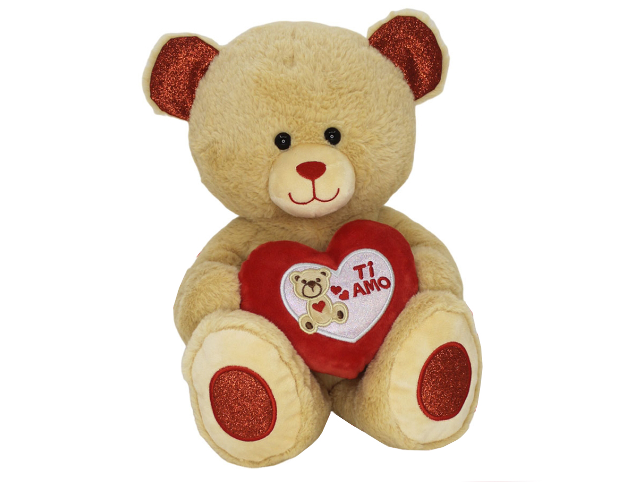 PELUCHE ORSO 35CM CON CUORE 98329