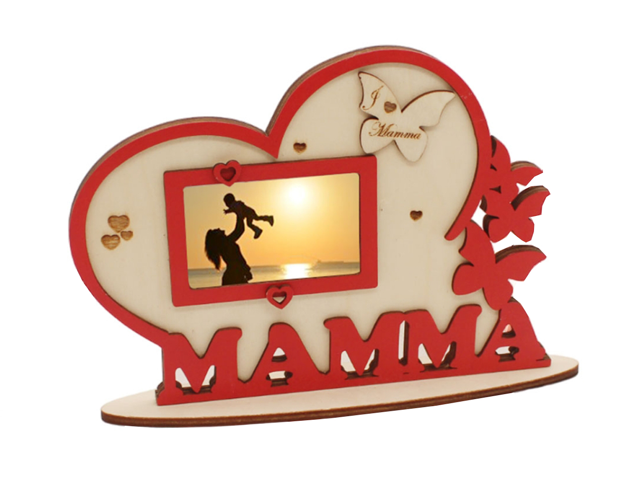 PORTAFOTO CUORE MAMMA 18X15CM 99432