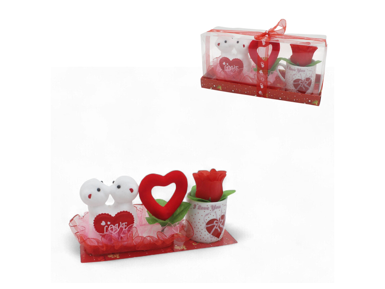 DECORAZIONI AMOROSE IN BOX 10X20CM 79283 DECORAZIONI AMOROSE IN BOX 10X20CM 79283