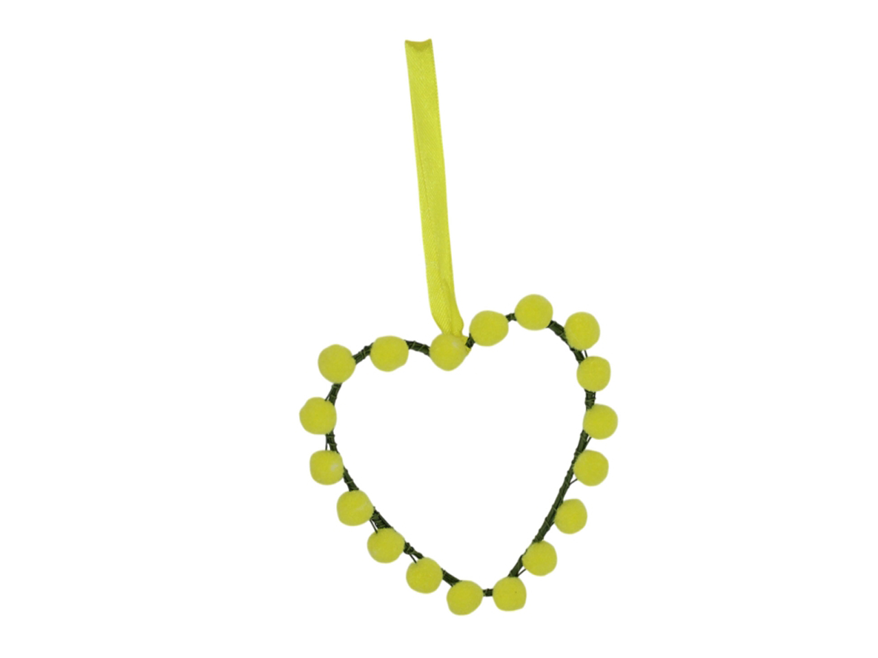 CUORE CON MIMOSE 12CM 62342 CUORE CON MIMOSE 12CM 62342