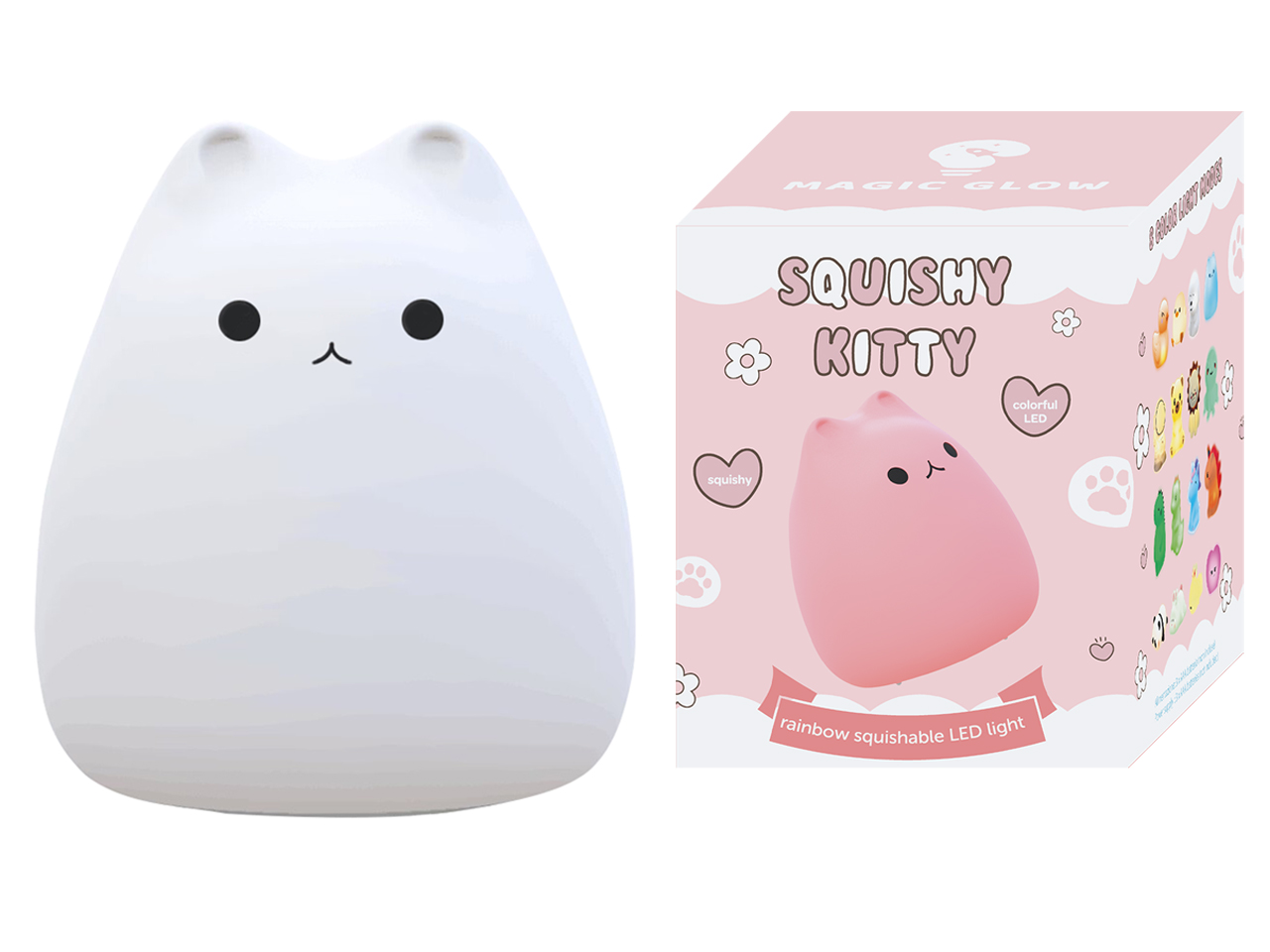 KITTY QUISHY LUCE RGB COLOR A BATTERIA 188143 KITTY QUISHY LUCE RGB COLOR A BATTERIA 188143