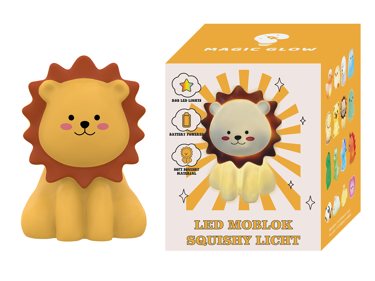 MOBLOK QUISHY LUCE RGB COLOR A BATTERIA 188171