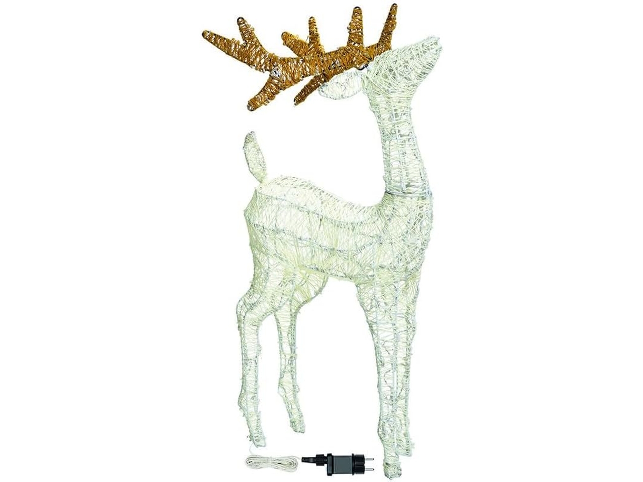 RENNA 3D 95CM 200LED BIANCO TRAD. FISSA U.E.63884 RENNA 3D 95CM 200LED BIANCO TRAD. FISSA U.E.63884