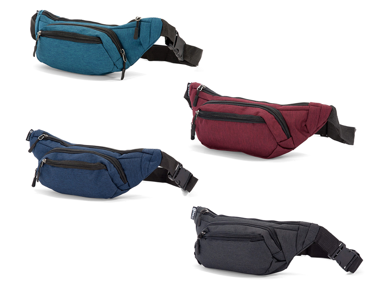 MARSUPIO CON 3 ZIP ASS. BZ-5545