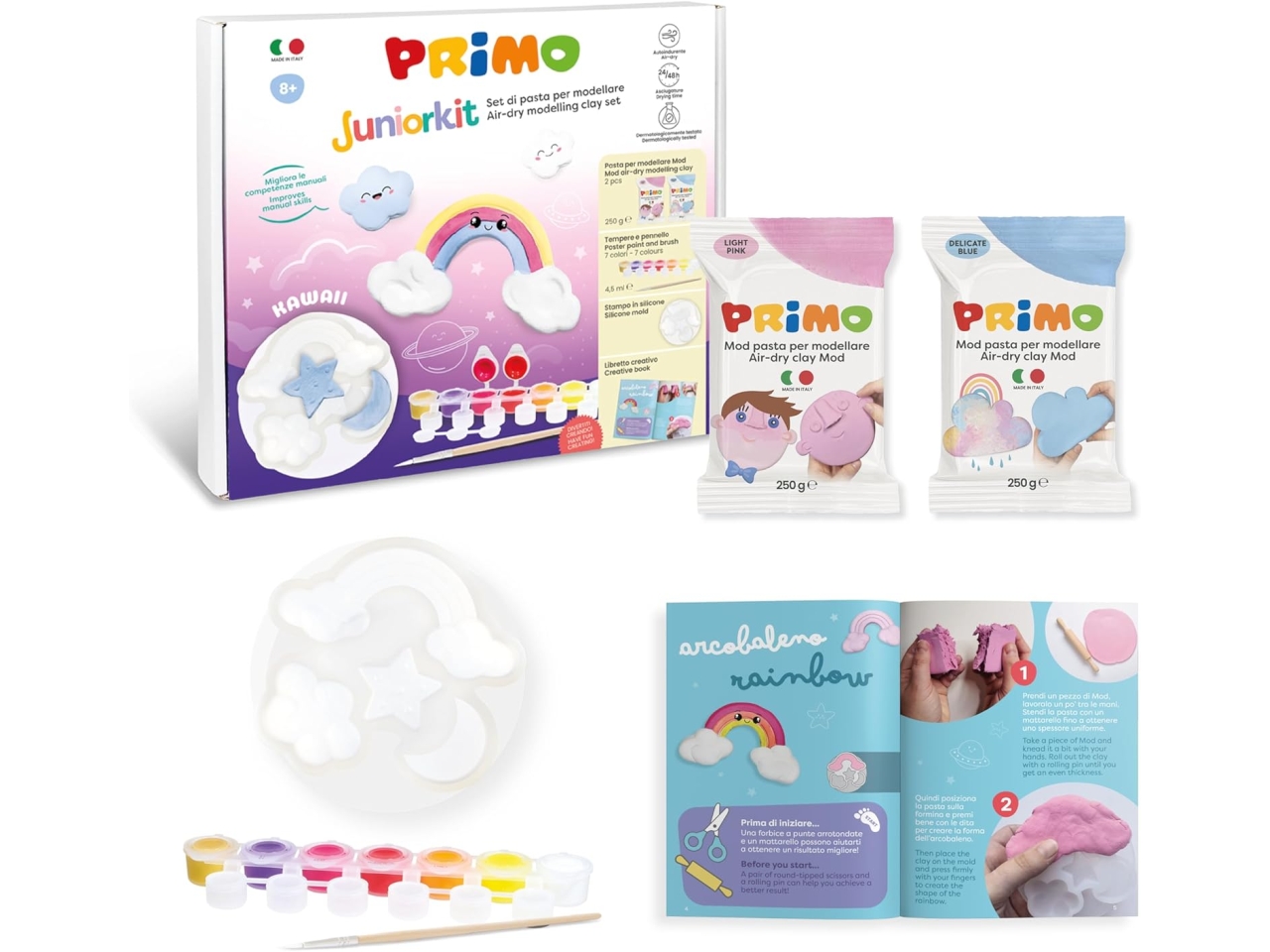 JUNIORKIT PASTA MODELLAB.KAWAII 0115SETMOD250KAWAI