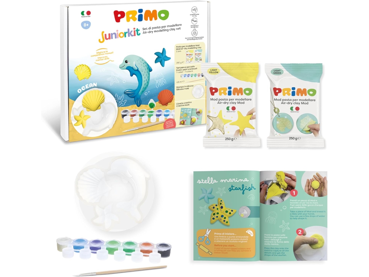 JUNIORKIT PASTA MODELLAB.OCEAN 0115SETMOD250OCEAN