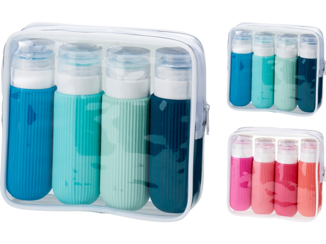 FLACONI DA VIAGGIO 5PZ C/POCHETTE 2ASS. 170495310