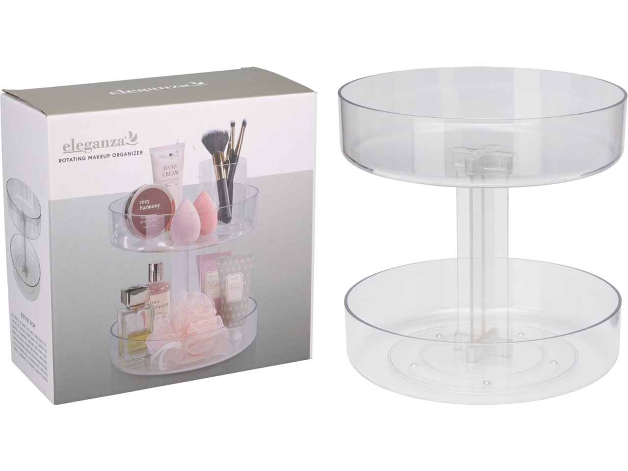 ORGANIZER MAKE-UP 21X21CM TRAS. 314420210