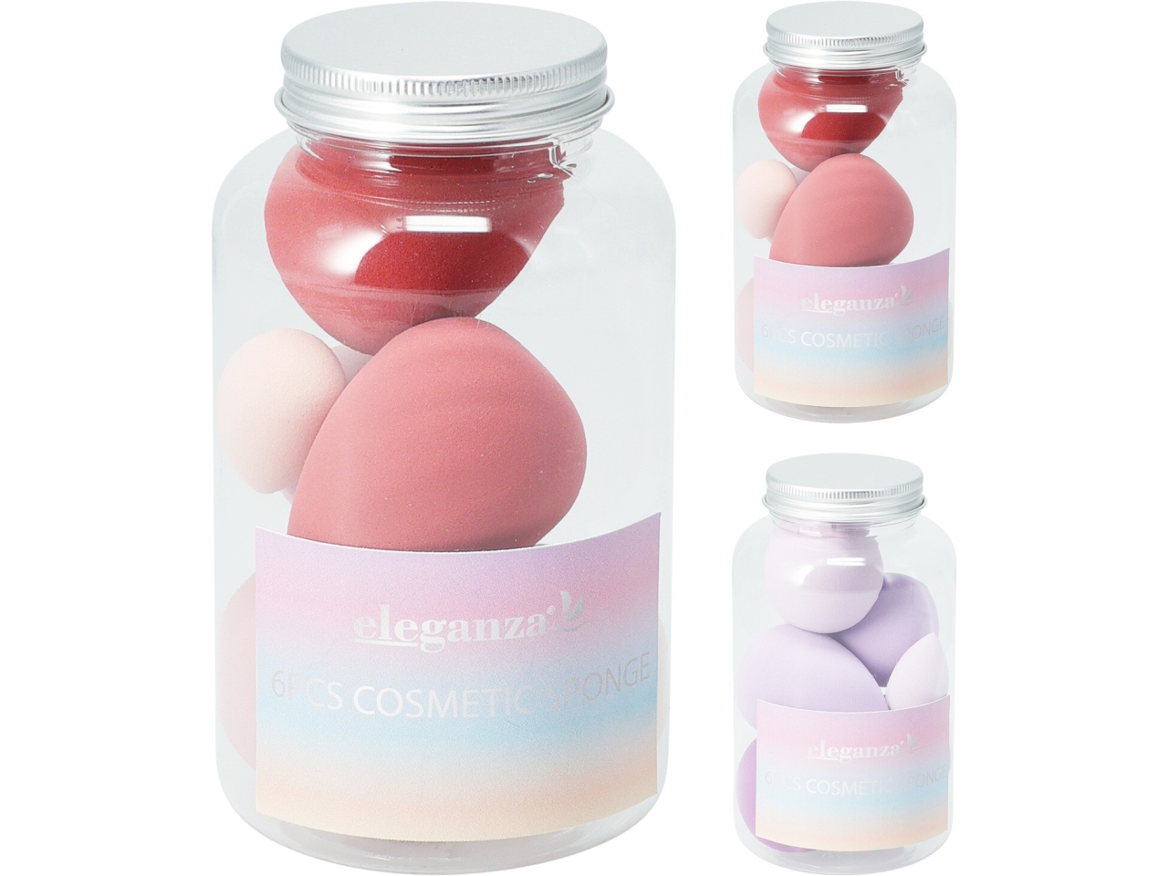 SPUGNE TRUCCO 5PZ IN BARATTOLO 2ASS. CP8502160 SPUGNE TRUCCO 5PZ IN BARATTOLO 2ASS. CP8502160