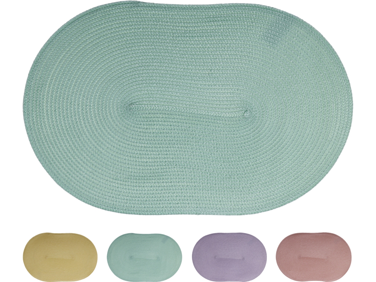 TOVAGLIETTA OVALE 44X29CM 4COL.ASS. HZ1250950