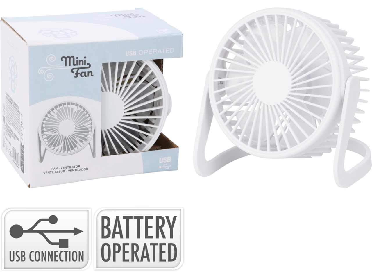 VENTILATORE DA TAVOLO USB 14,5X11,5CM 109100260 VENTILATORE DA TAVOLO USB 14,5X11,5CM 109100260