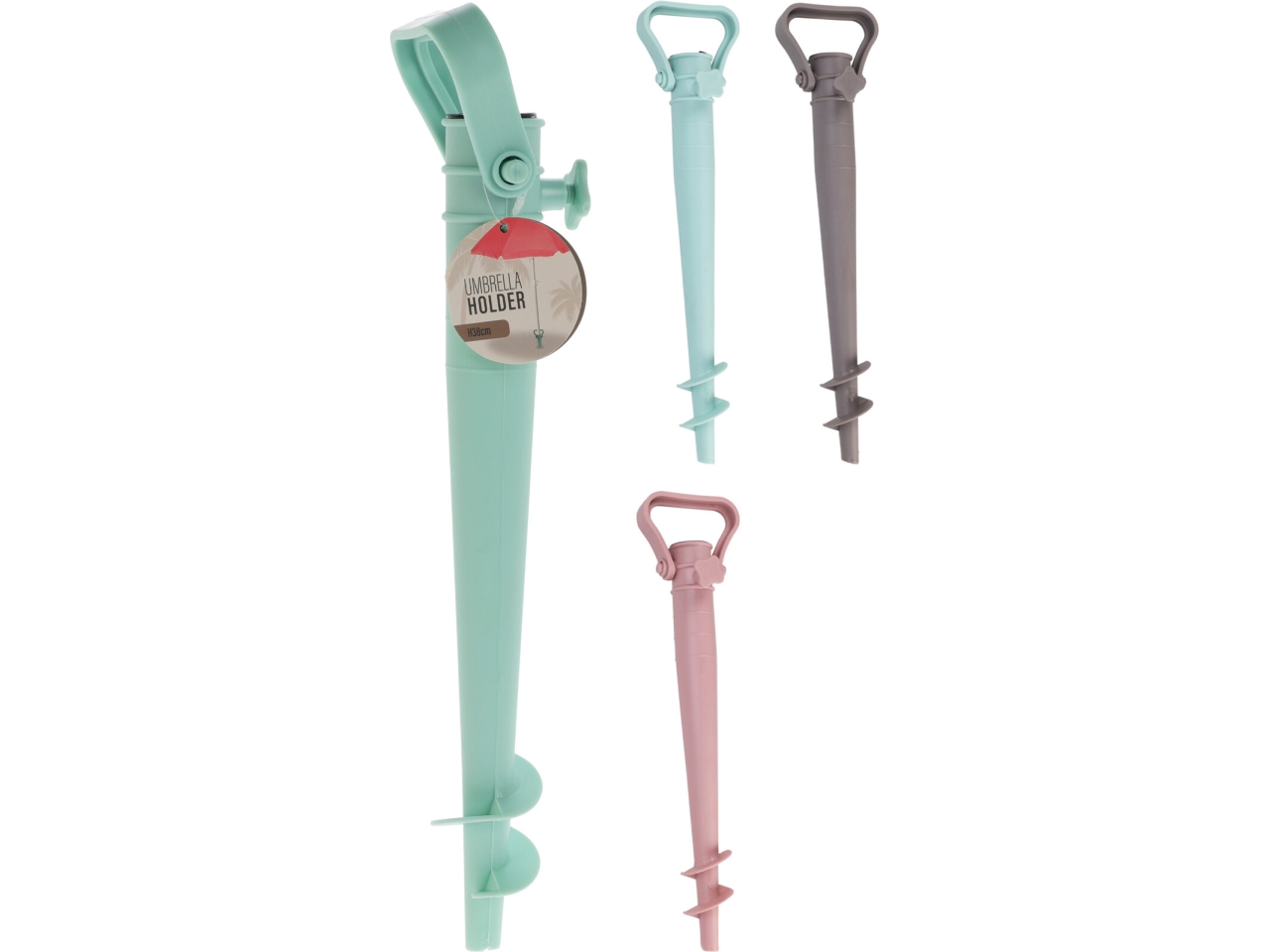 PICCHETTO OMBRELLONE 38CM COL. ASS. 170491050