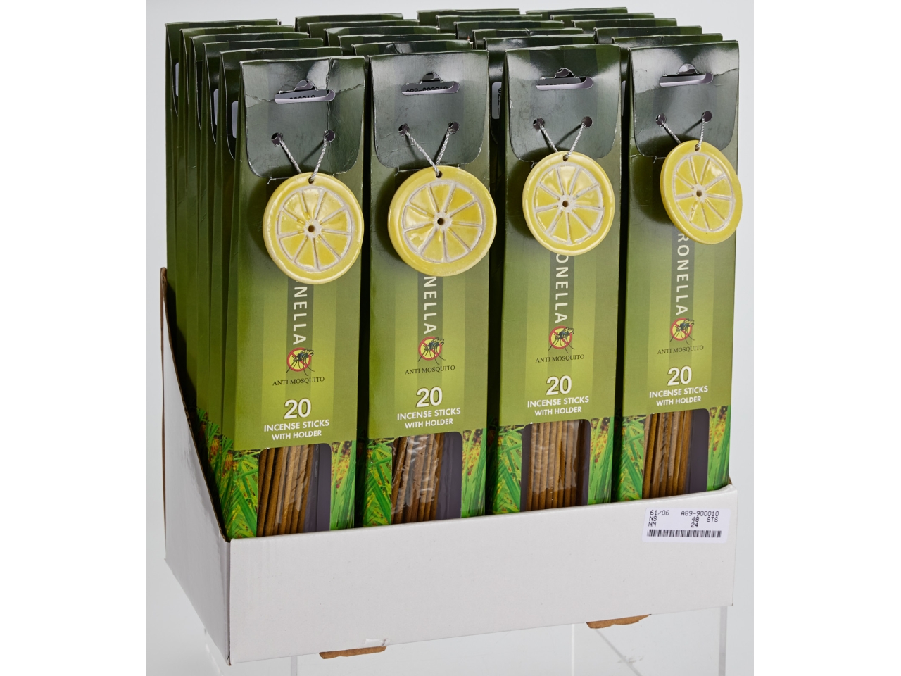 INCENSO CITONELLA 20PZ C/BASE A89900010