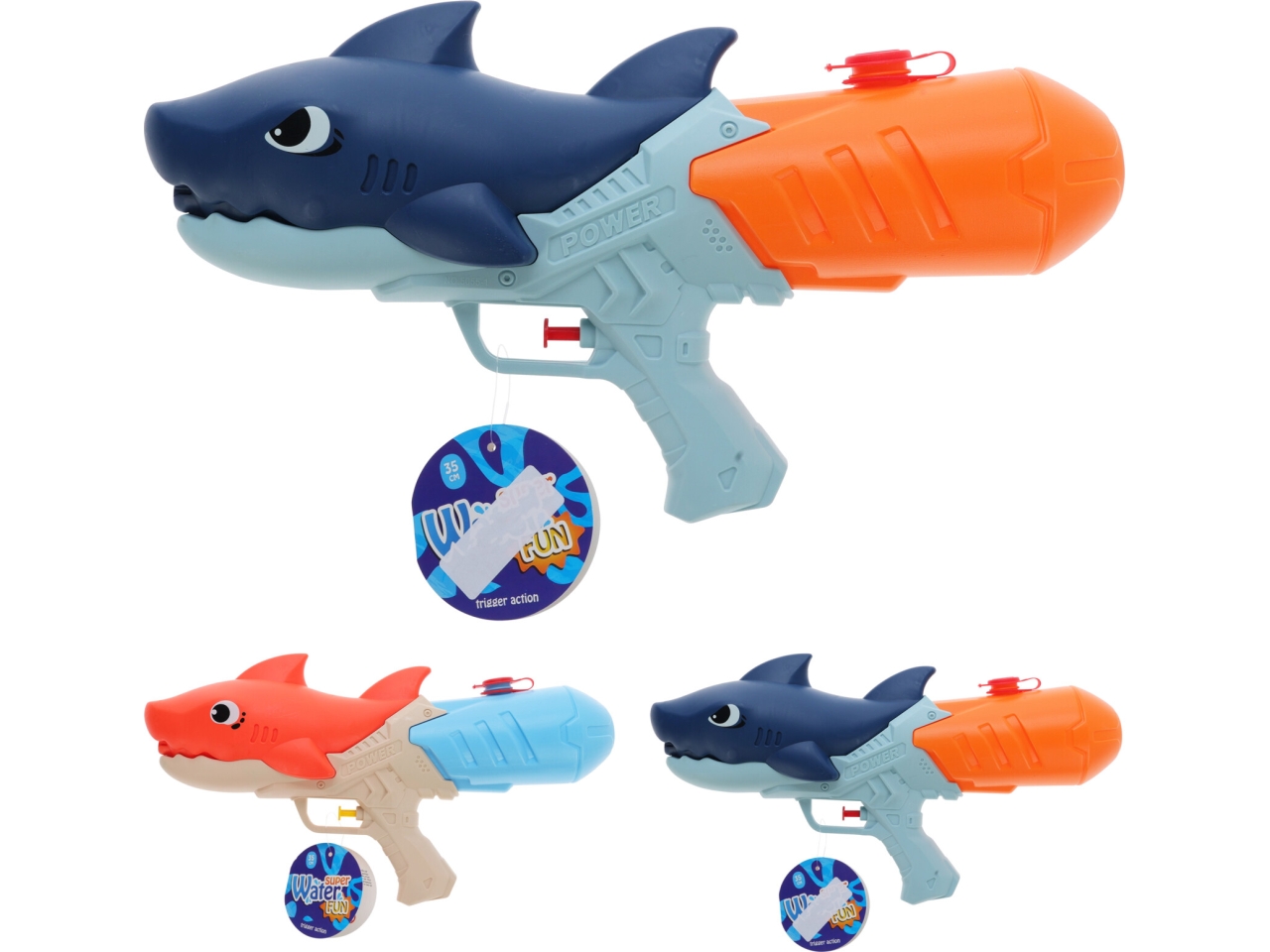 PISTOLA AD ACQUA SQUALO 35CM 2ASS. SZ1160010 PISTOLA AD ACQUA SQUALO 35CM 2ASS. SZ1160010