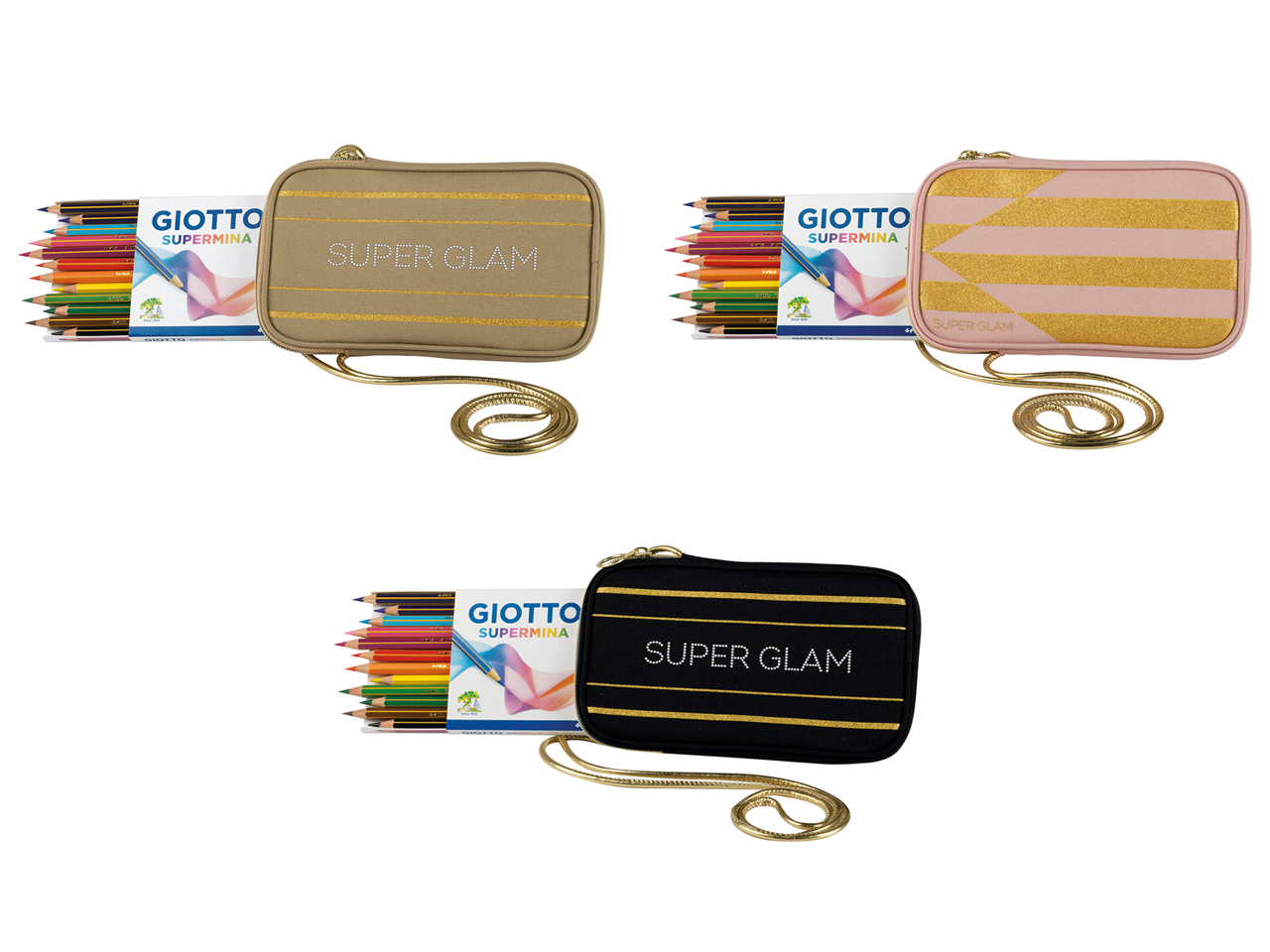 POCHETTE GIOTTO SUPERGLAM C/12 PASTELLI F23830000 POCHETTE GIOTTO SUPERGLAM C/12 PASTELLI F23830000