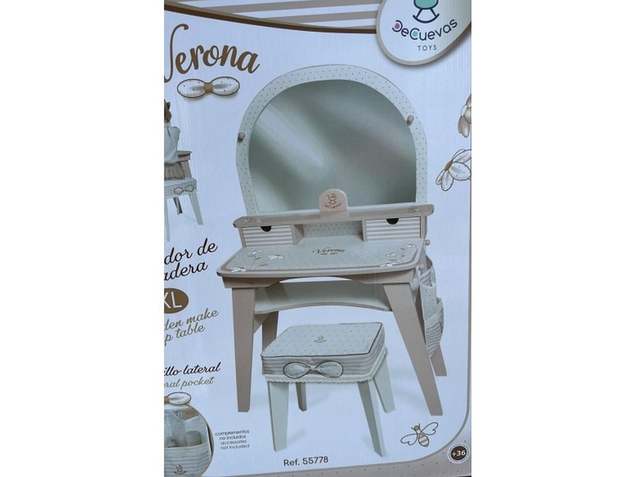 VERONA SPECCHIERA XL IN LEGNO KRE55778