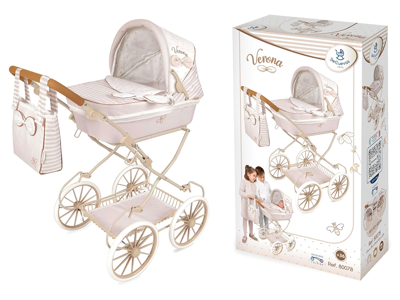 VERONA CARROZZINA CON BORSA KRE80078 VERONA CARROZZINA CON BORSA KRE80078