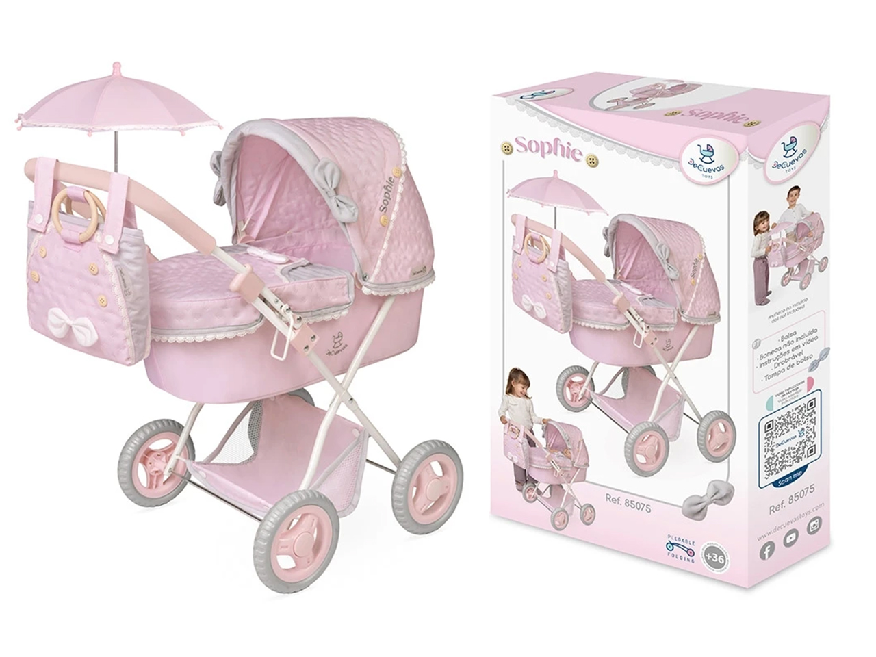 CARROZZINA SOPHIE VINTAGE KREDE85075