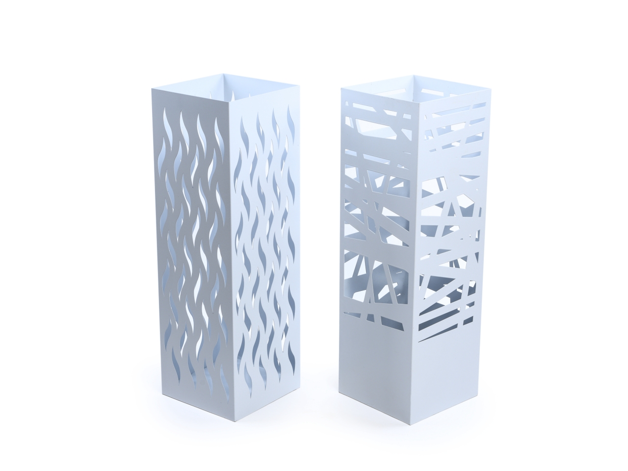 PORTAOMBRELLI QUADRATO H.49CM BIANCO ASS. 00026