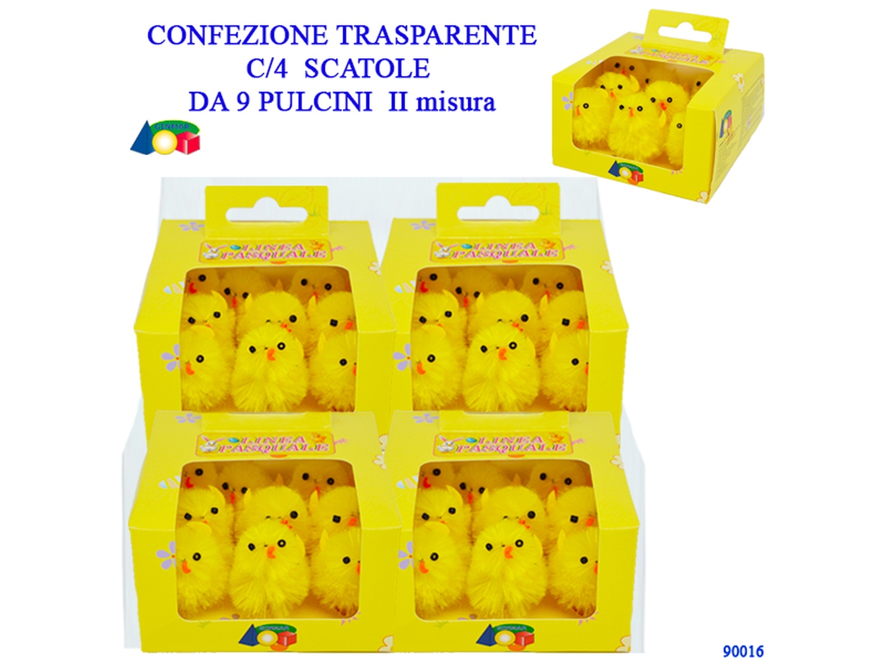 PULCINI II MISURA 4 BOX DA 9PULCINI 90016