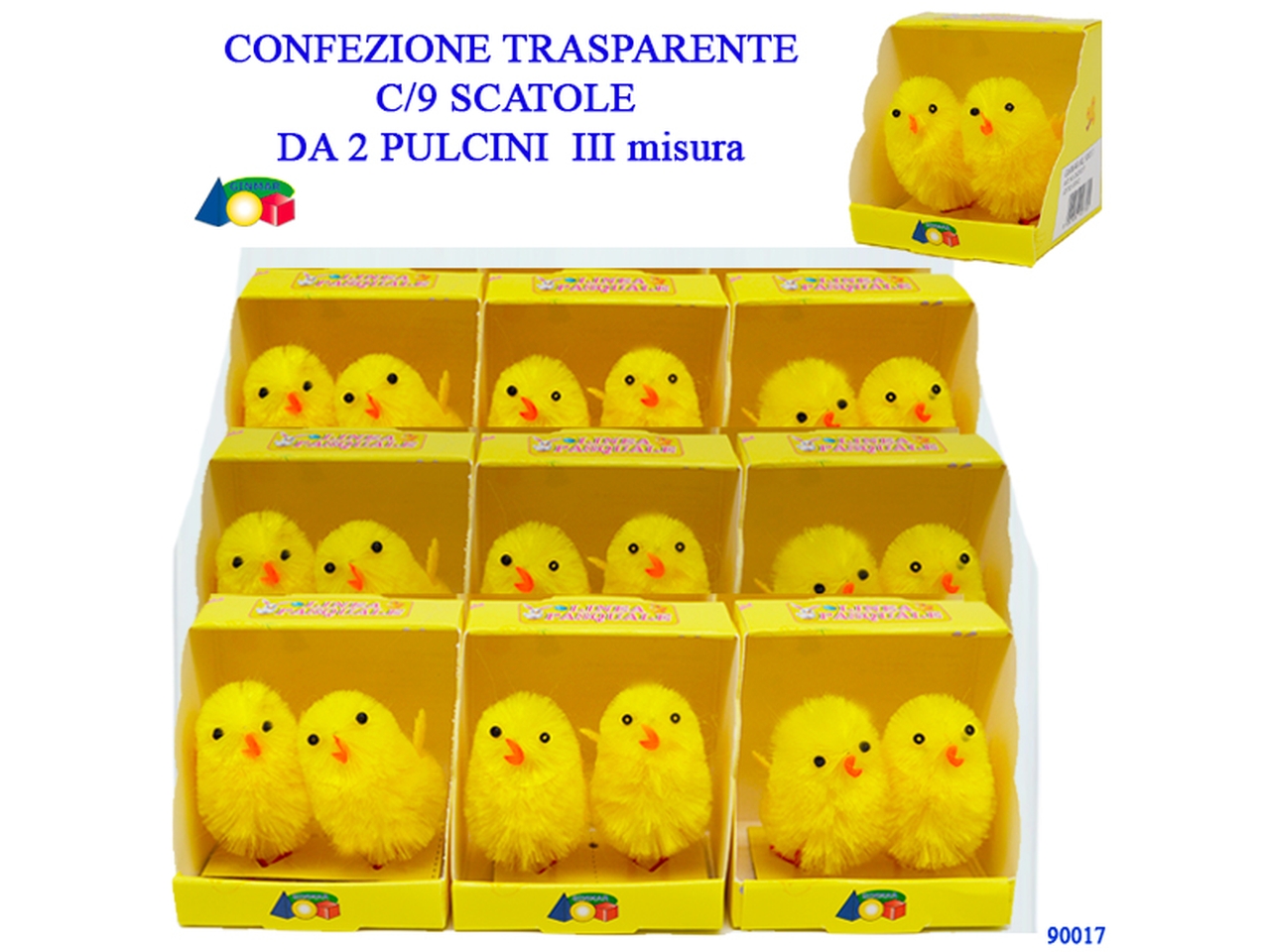 PULCINI III MISURA 9 BOX DA 2PULCINI 90017