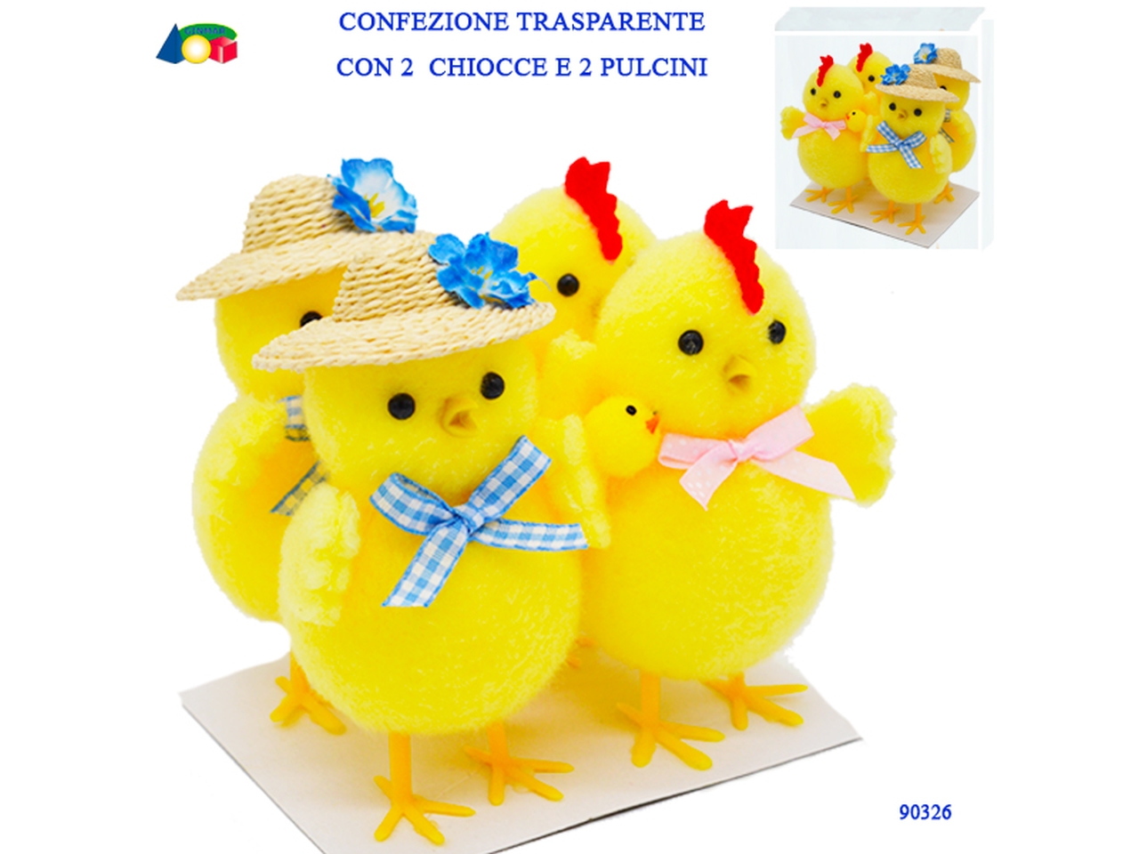 CHIOCCIA C/PULCINI CONF.2PZ90326