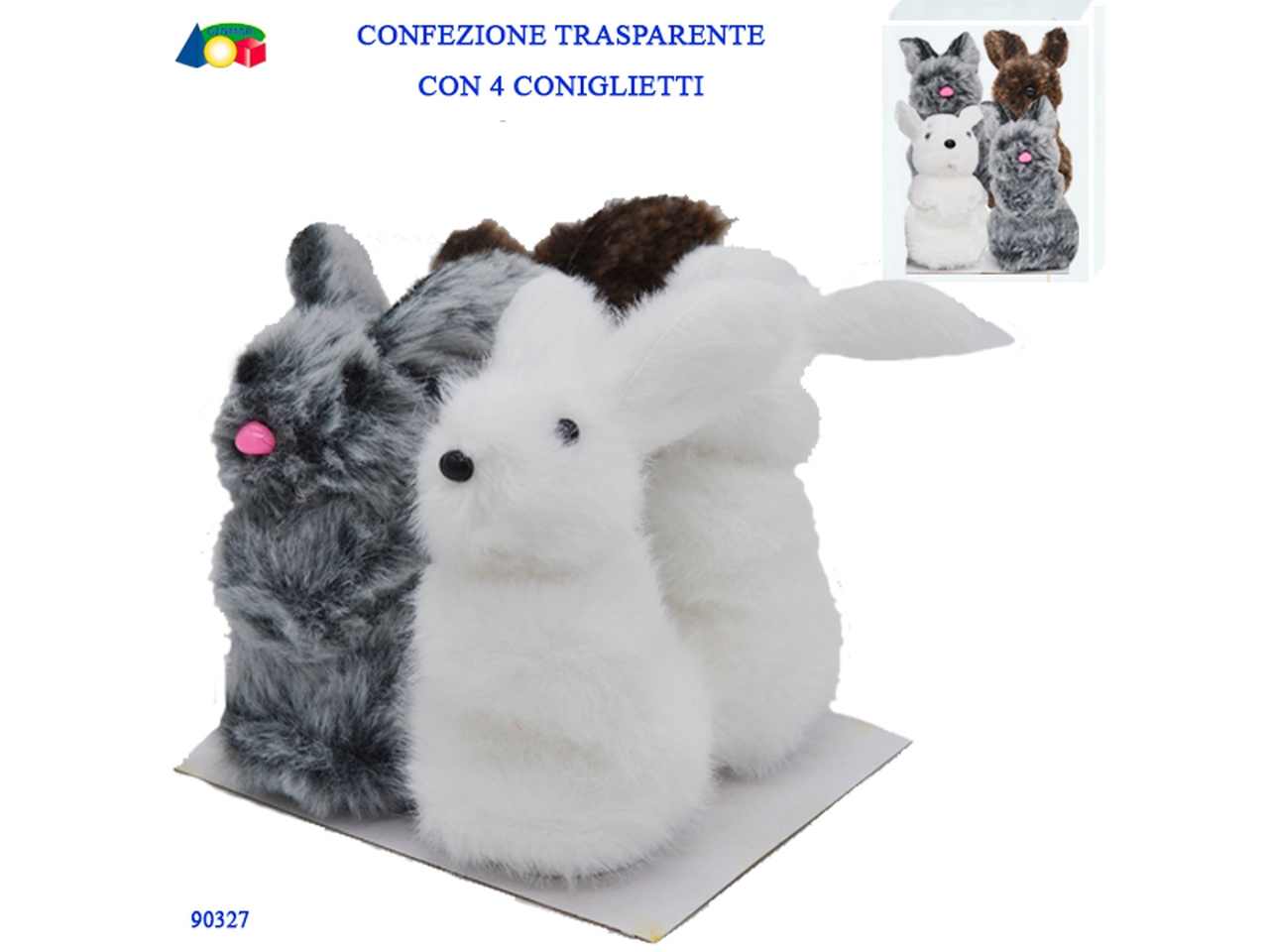 CONIGLIETTI CONF.4PZ ASS. 90327