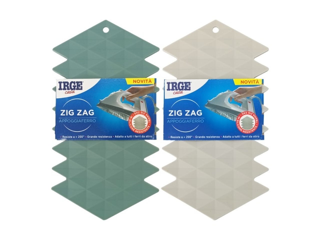 CAP APPOGGIAFERRO SILICONE IRGE ZIGZAG 1 APP6887A