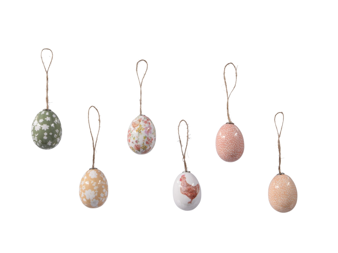 APPENDINO UOVA 6PZ 6 ASS. D.4xH.6CM 835125 APPENDINO UOVA 6PZ 6 ASS. D.4xH.6CM 835125