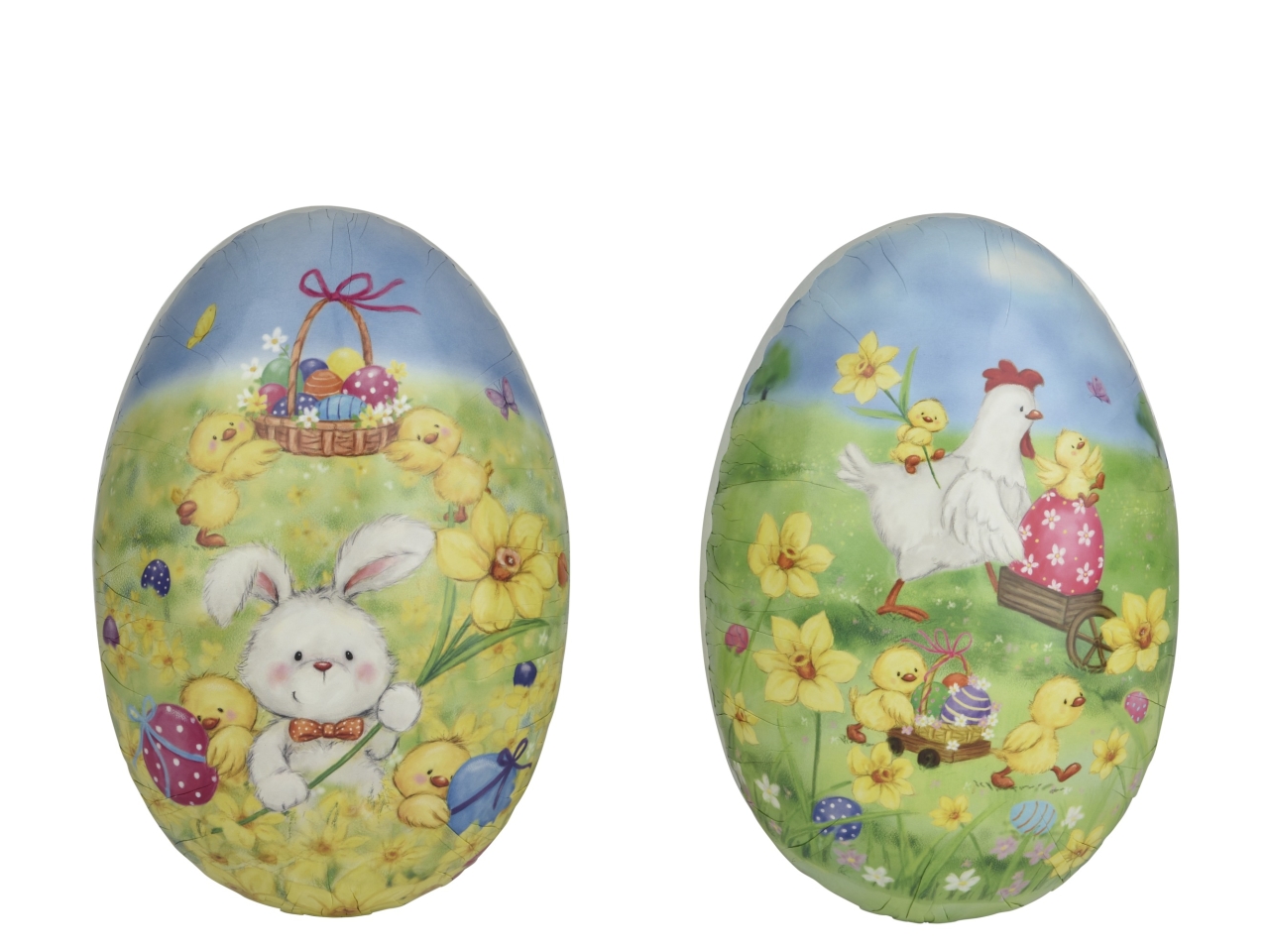 UOVO IN CARTA 2 ASS. 15x10xH.10CM 873018