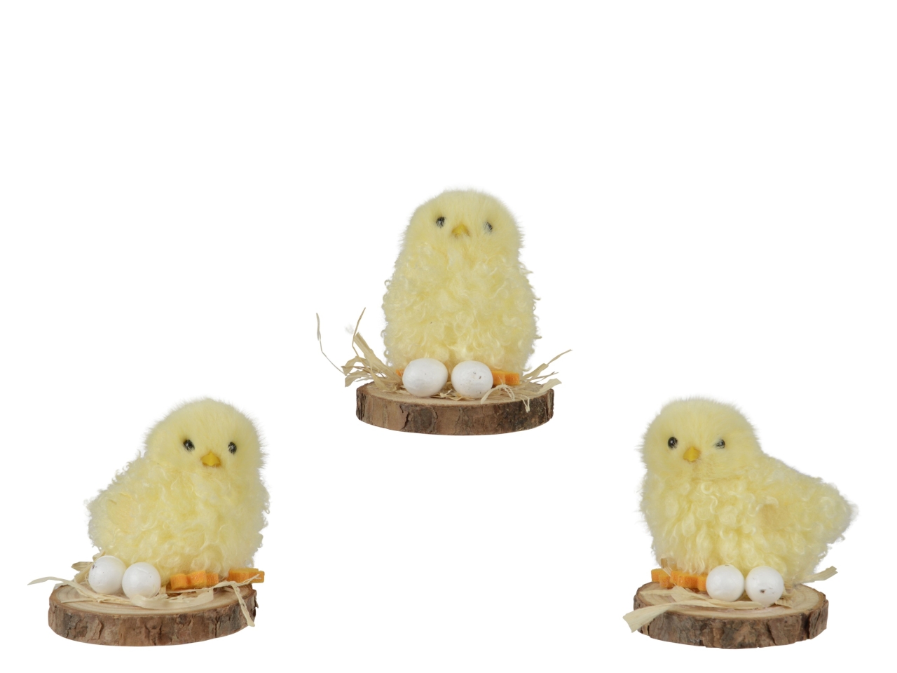 PULCINO GIALLO 3 ASS. 5.5x6xH.7CM 807856