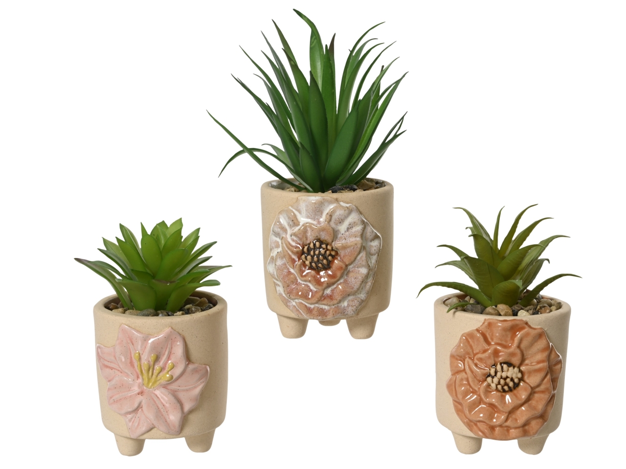 VASO PIANTINE 3 ASS. 7.3x7xH.15.5CM 873458