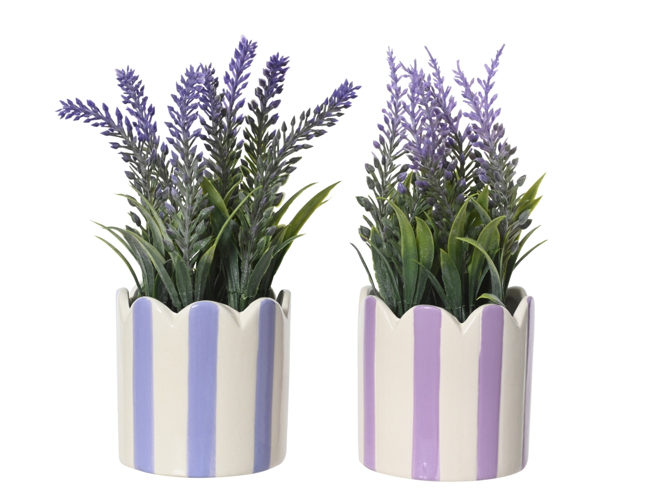 VASO C/LAVANDA 2 ASS. D.7xH.18CM 899761