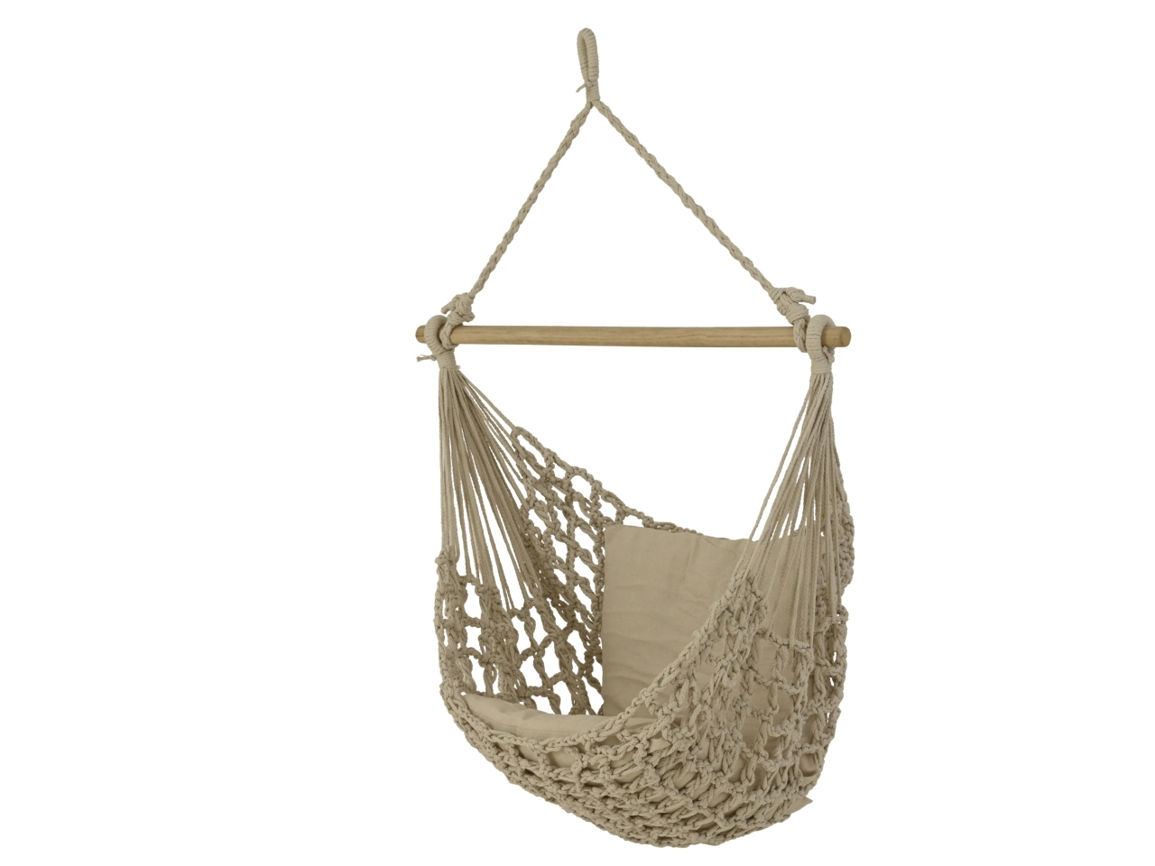 SEDIA SOSPESA BIANCA 50x90xH.125CM 843849
