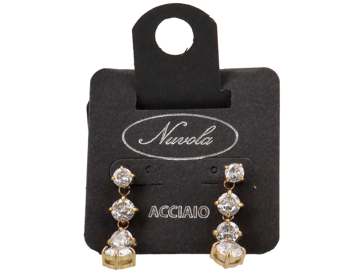 ORECCHINI 4 RIVOLI PENDENTI ORO